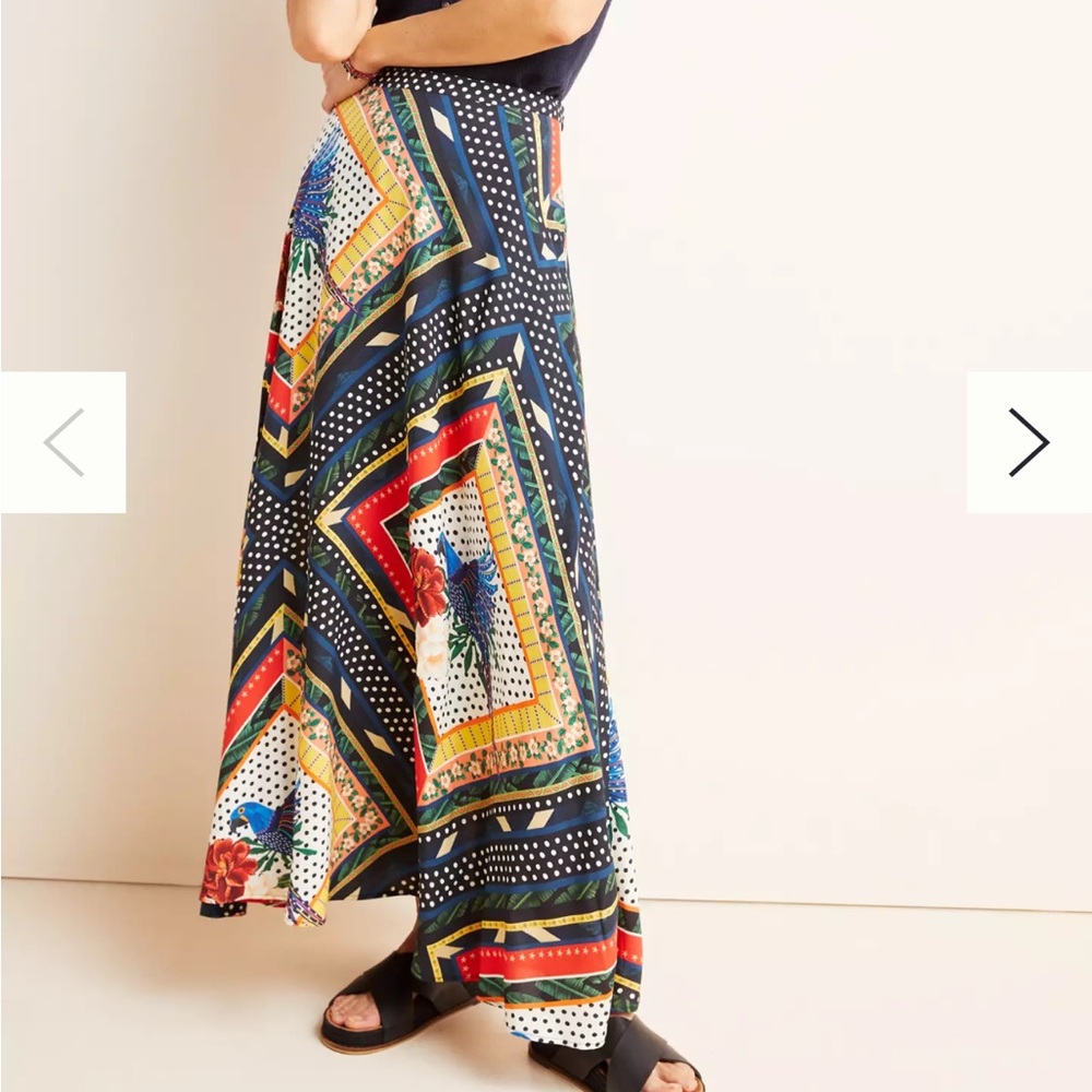 Farm Rio Vieques Maxi Skirt